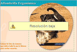 "Resolución baja"