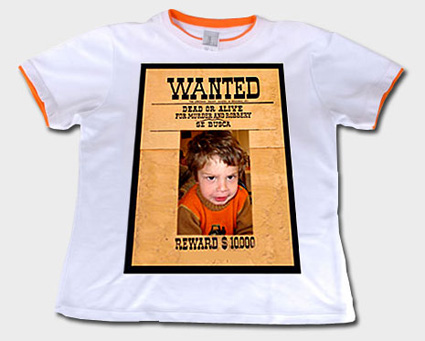 Camisetas Originales Wanted