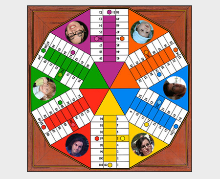 Parchis Original con tus fotos